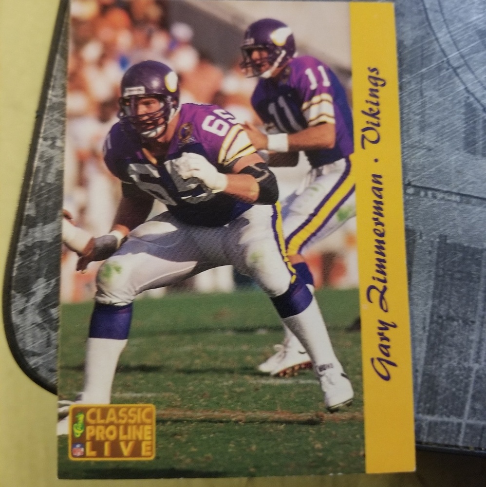 Gary Zimmerman #164 1993 classic pro line live